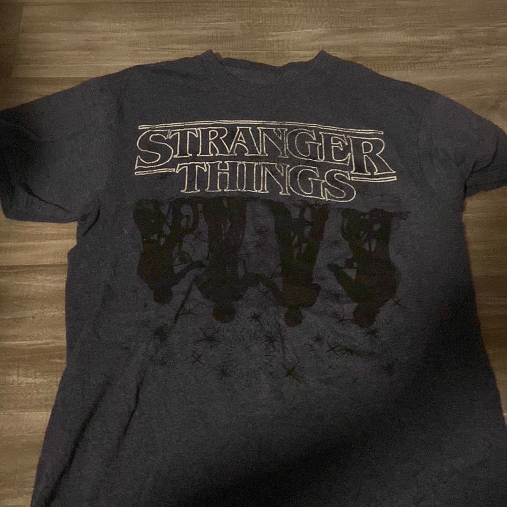 stranger things shirt